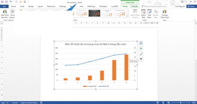 Cách vẽ biểu đồ cột trong Word, Excel 2010, 2013, 2016 đơn giản - ảnh 18