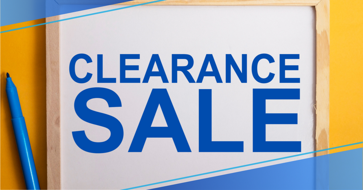 
Clearance sale nếu như dịch sang tiếng Anh thì nó sẽ mang nhiều ý nghĩa khác nhau, chúng ta có thể hiểu đơn giản nhất là giải phóng mặt bằng, bán hạ giá, xả hàng tồn kho.
