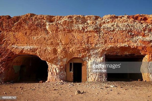 
Hầm mỏ opal cũ bị bỏ hoang. Ảnh: Getty Images
