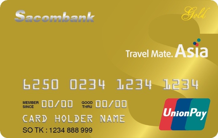 
Thẻ tín dụng UnionPay Sacombank có thời gian miễn lãi lên tới 55 ngày
