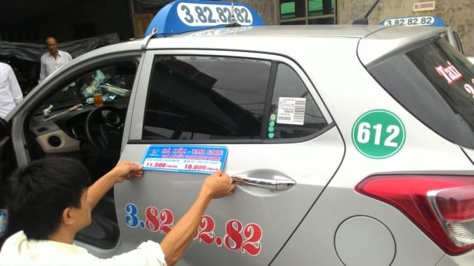 
Mức phí trung bình để thực hiện điều chỉnh giá cho một xe taxi là 300.000 đồng
