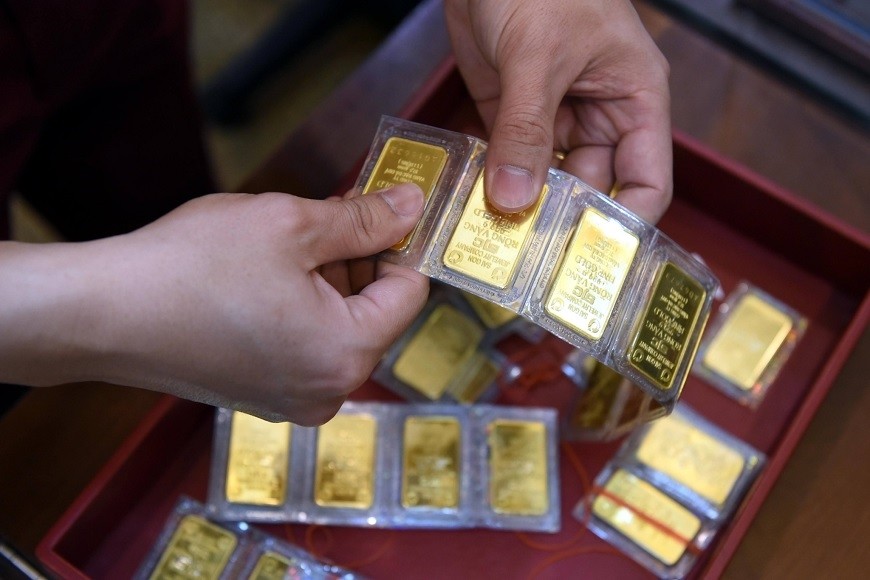 
Giá vàng SJC đắt hơn vàng thế giới gần 20 triệu đồng/lượng
