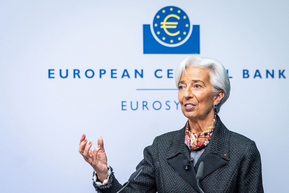 
Chủ tịch Ngân hàng Trung ương châu Âu (ECB) Christine Lagarde.
