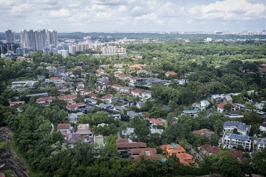 
Giá mua và thuê nhà tại Singapore đang tăng mạnh. Ảnh: Bloomberg
