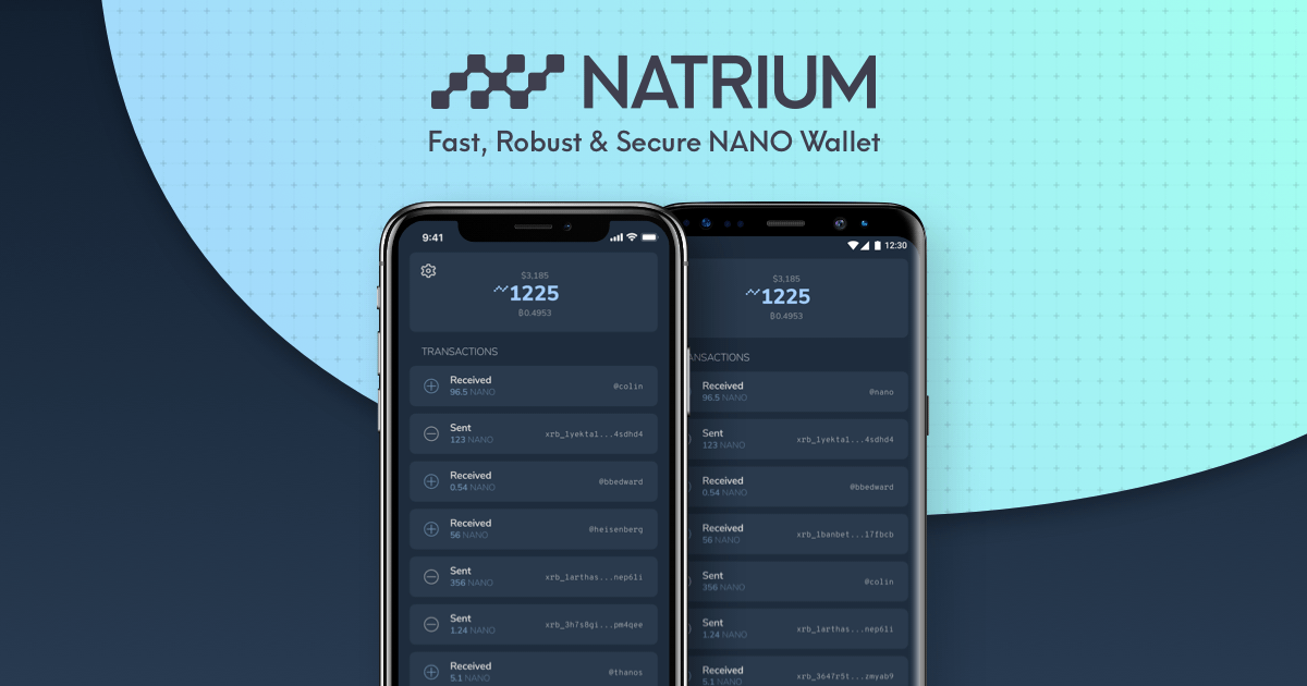 Nano wallet