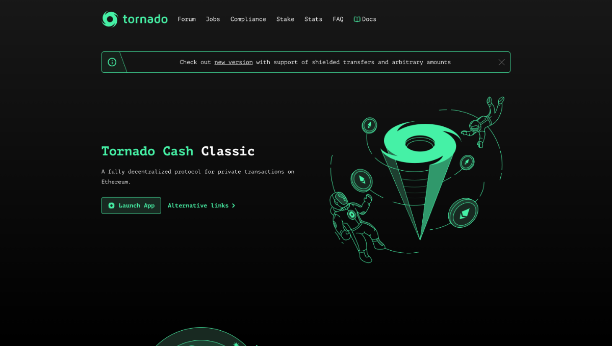 
Tornado Cash
