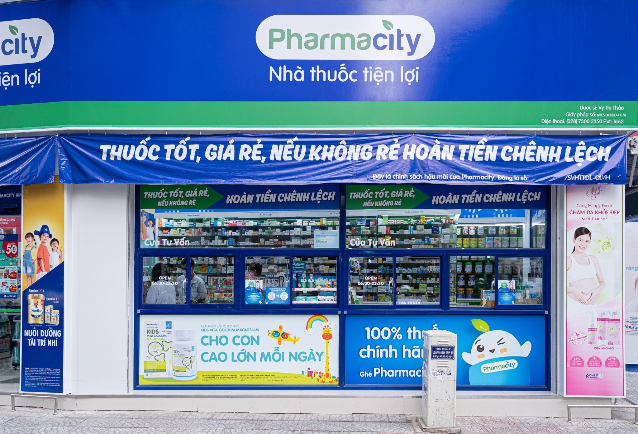 

Pharmacity đang là đơn vị có số lượng cửa hàng thuốc nhiều nhất trên cả nước với tổng cộng 1.093 nhà thuốc
