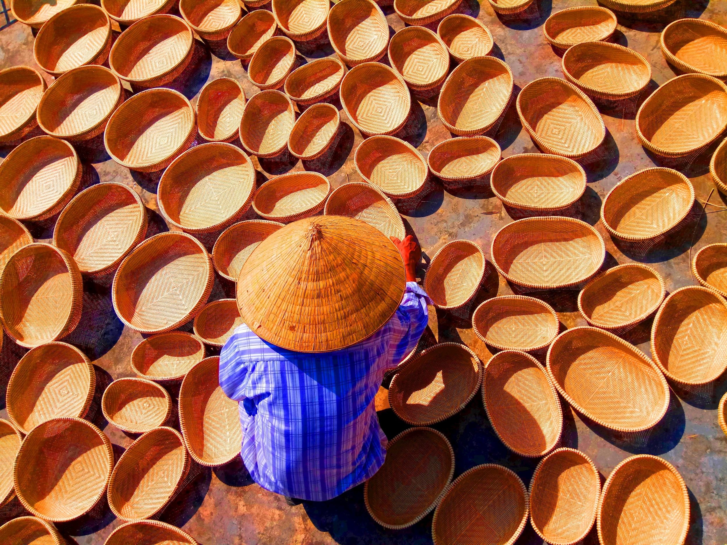 
Mây tre đan Tăng Tiến&nbsp;là một làng nghề có lịch sử hình thành và phát triển hơn 300 năm tại xã Tăng Tiến - Việt Yên - Bắc Giang. Ảnh minh họa
