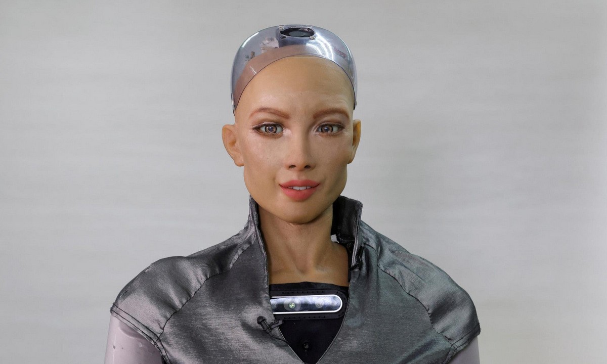 
Robot hình người Sophia
