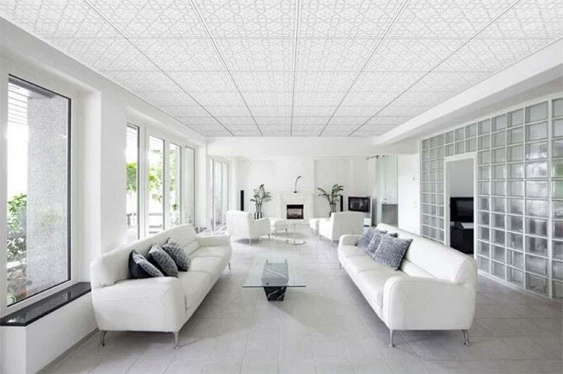 Mẫu trần thạch cao nhỏ với phong cách cá tính