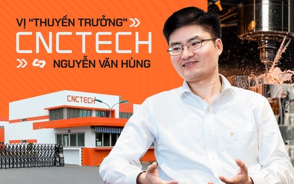 
Anh Nguyễn Văn Hùng - nhà sáng lập CNCTech
