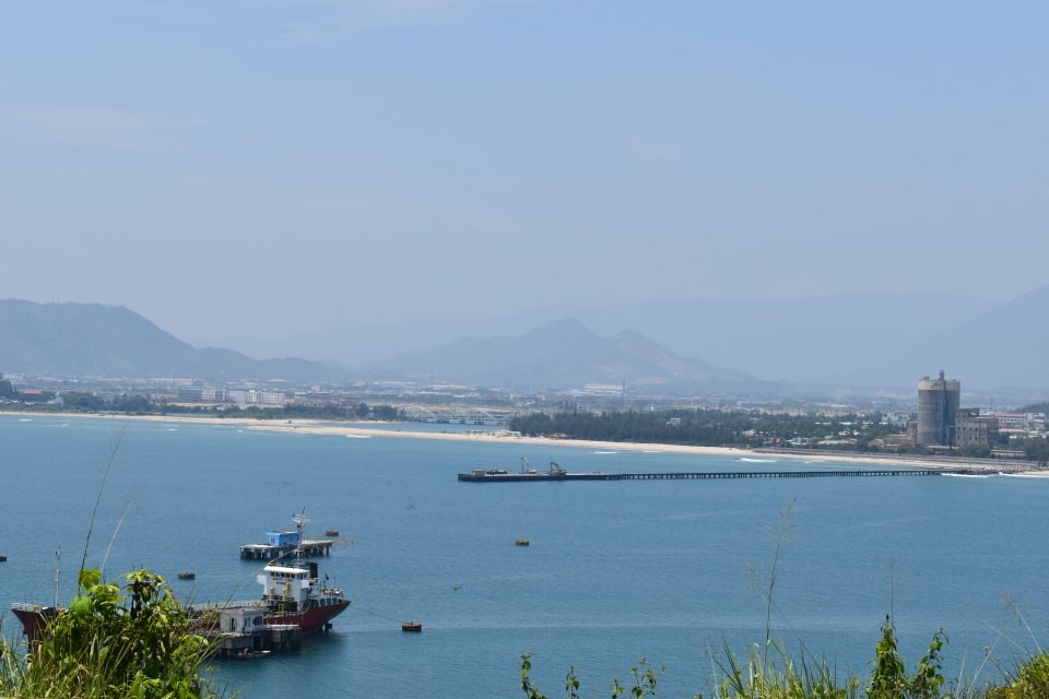 
Khu vực xây dựng cảng Liên Chiểu tại TP Đà Nẵng. Đây là một trong 3 cảng biển nước sâu của Việt Nam.

