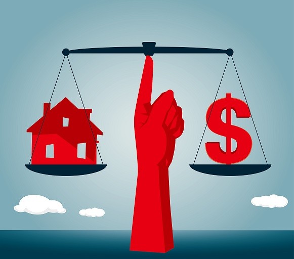 
Người vay mua nhà cần cân đối khoản vay và thu nhập của mình
