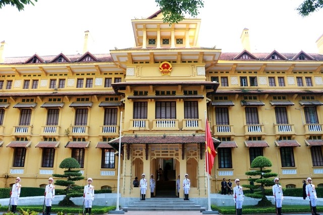 
Trụ sở Bộ Ngoại giao, Hà Nội. Ảnh: baochinhphu.vn
