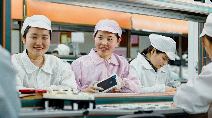 
Trung Quốc được xem là “trụ xương sống” của Apple&nbsp;
