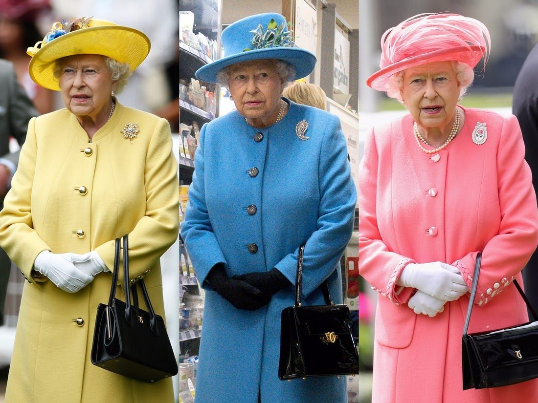 Cố Nữ hoàng Anh Elizabeth chỉ sử dụng mẫu túi màu đen của Launer