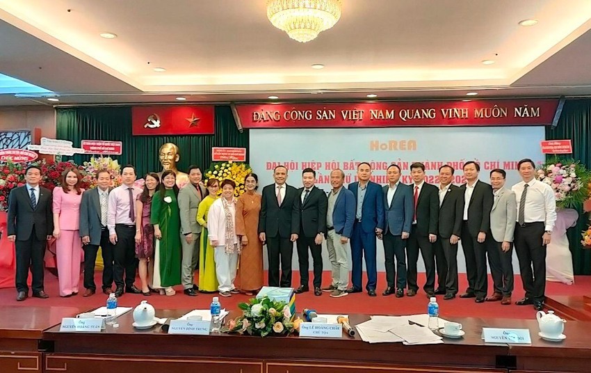 
Đại hội Hiệp hội Bất động sản TP Hồ Chí Minh lần thứ IV, nhiệm kỳ 2022-2027 ra mắt Ban Chấp hành mới
