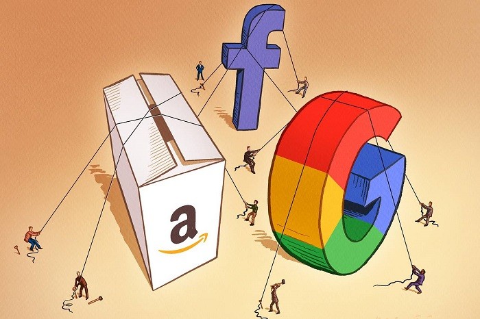 
Các Big Tech như Amazon, Google hay Facebook đã phát triển mạnh mẽ trong suốt 20 năm&nbsp;
