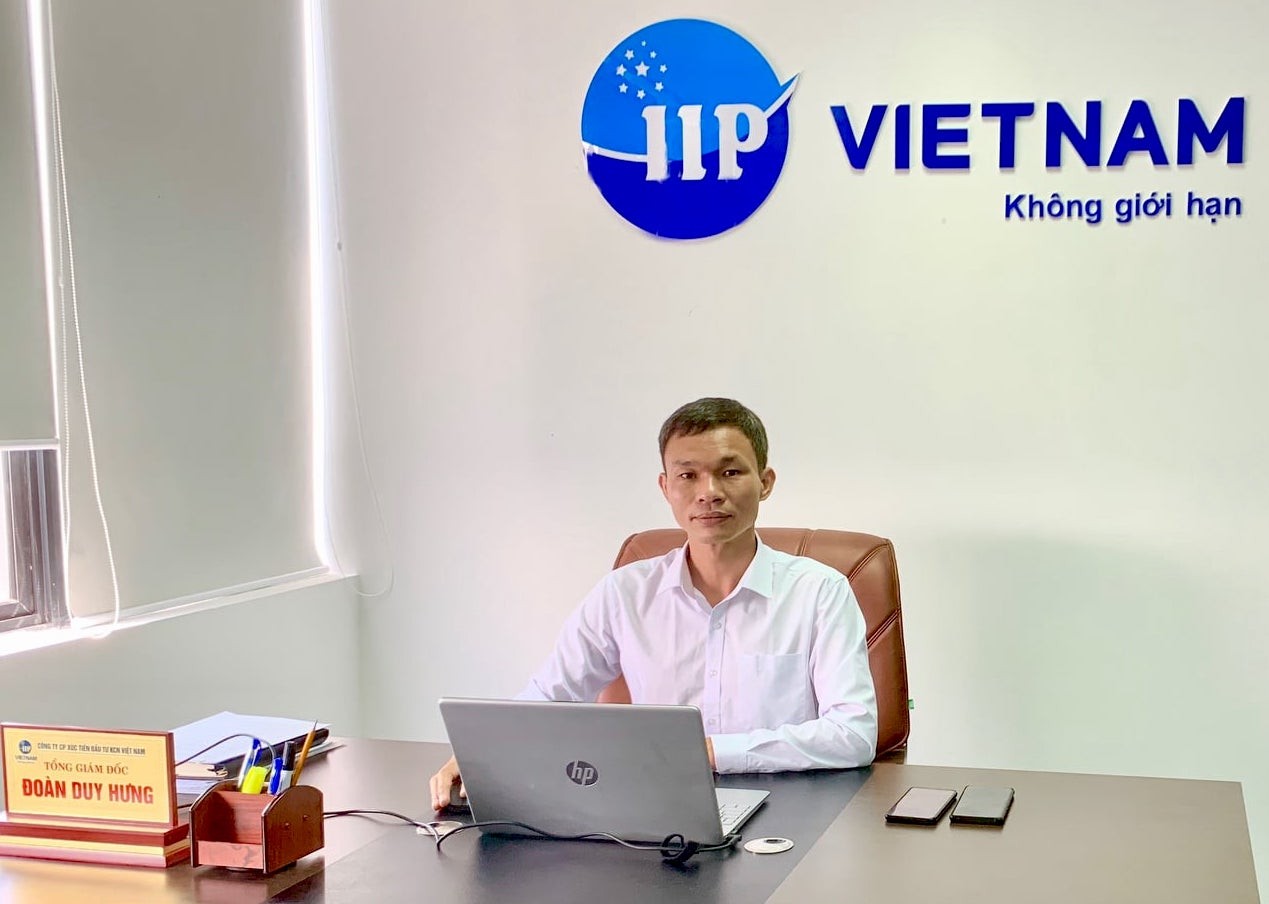 
Ông Đoàn Duy Hưng, Tổng giám đốc Công ty cổ phần Xúc tiến đầu tư khu công nghiệp Việt Nam
