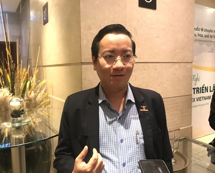 
Đối với ngành rau quả, ông Nguyễn Đình Tùng - Tổng Giám đốc Công ty Vina T&amp;T Group, chia sẻ doanh nghiệp trong năm 2023 đặt mục tiêu tăng trưởng 40% so với năm trước

