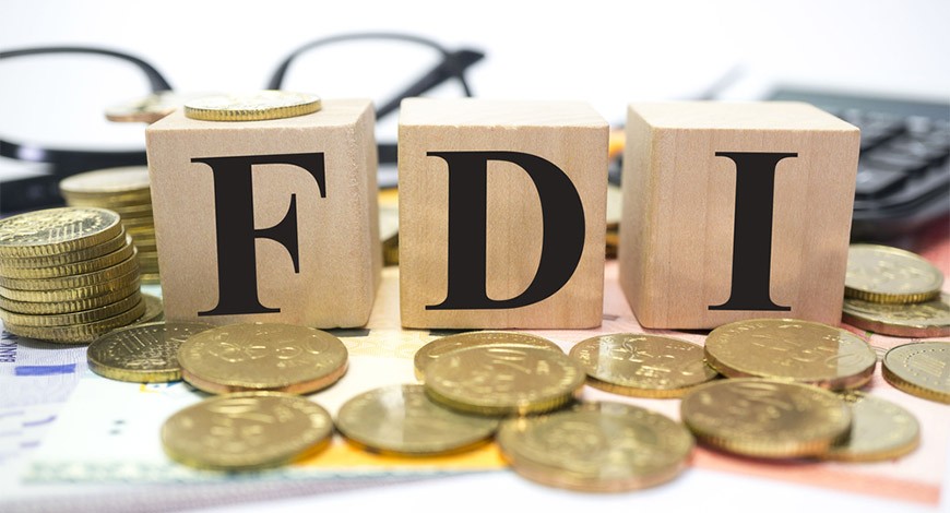 
Vốn FDI vào lĩnh vực bất động sản khá lớn và đều đặn
