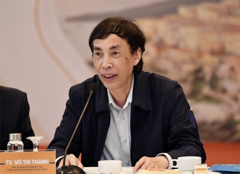 
TS Võ Trí Thành, Viện trưởng Viện Nghiên cứu Chiến lược Thương hiệu và Cạnh tranh
