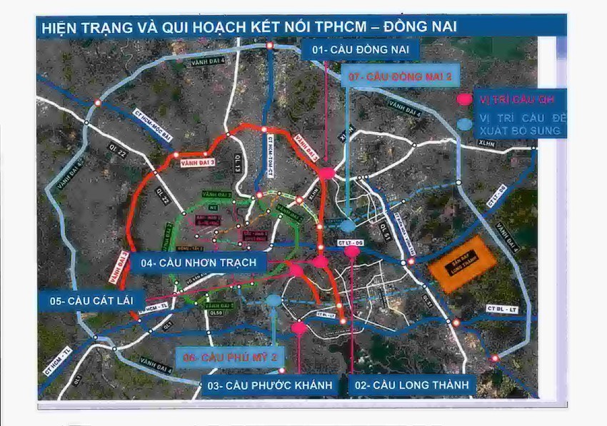 Đề xuất xây 2 cầu kết nối TP Hồ Chí Minh và Đồng Nai - ảnh 3