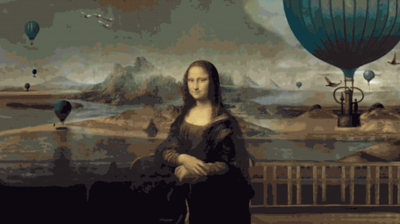 
“Mona Lisa” được biến hóa bởi DALL-E
