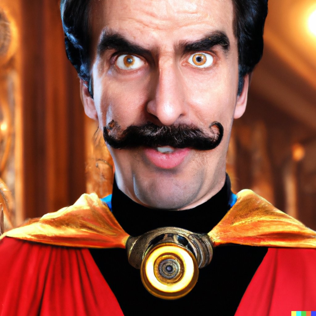 
Borat Sagdiyev trong vai Dr Strange

