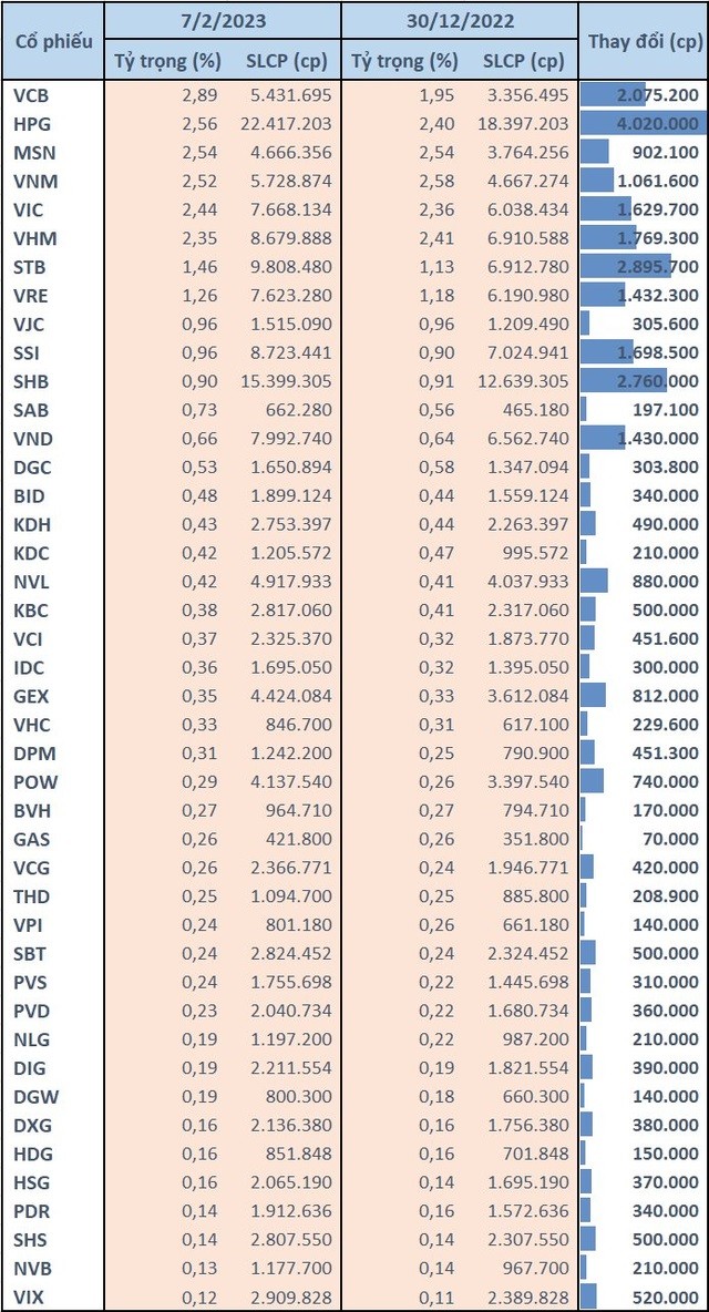 Một quỹ ETF giải ngân nghìn tỷ vào Việt Nam từ đầu năm, cổ phiếu nào được gom mạnh nhất? - ảnh 1