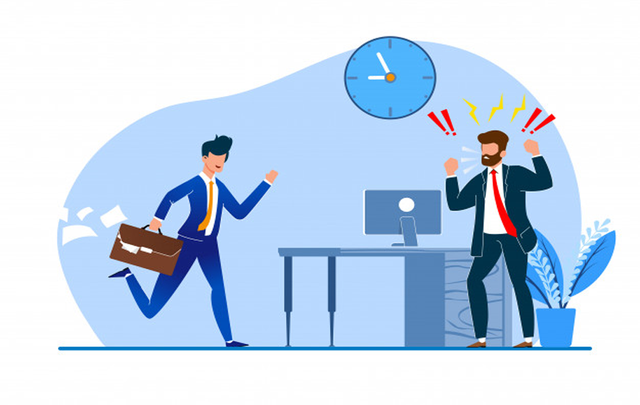 
Nếu như người khác đến trễ giờ thì bạn không nên phán xét và không nên thể hiện cảm xúc tiêu cực, giận dữ vì điều này sẽ lấn át hết lí trí khiến bạn giảm bớt sự thông minh cũng như đầu óc phán đoán. Ảnh minh hoạ
