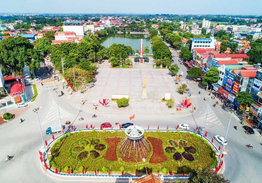 
Khu vực lập quy hoạch Khu đô thị mới phía Đông thị trấn Thắng, huyện Hiệp Hòa, tỉnh Bắc Giang.
