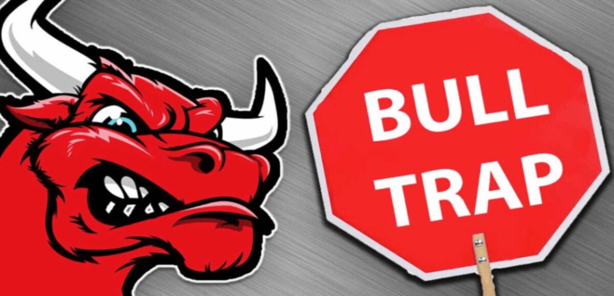 



Bull Trap&nbsp;(thị trường giá lên) được gọi là “bẫy tăng giá” ám chỉ một tín hiệu giao dịch với tính chất đánh lừa các nhà đầu tư rằng thị trường đã kết thúc chuỗi giảm và chuẩn bị có chiều hướng đảo chiều tăng lên

