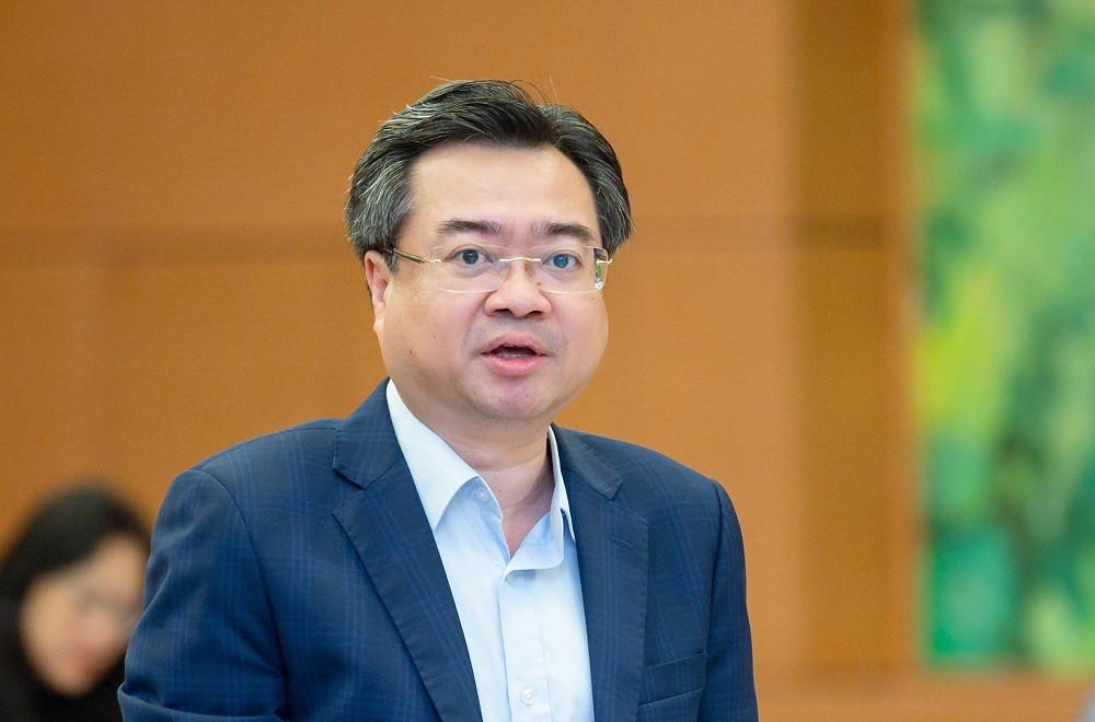 
Bộ trưởng Bộ Xây dựng Nguyễn Thanh Nghị. Ảnh: QH
