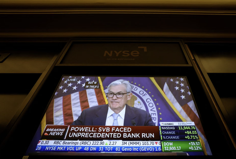 
Chủ tịch Jerome Powell phát biểu tại họp báo sau khi kết thúc cuộc họp của Fed đã đưa ra những phát biểu với hàm ý rằng, Fed có thể đang tiến gần đến đoạn kết của chu kỳ thắt chặt
