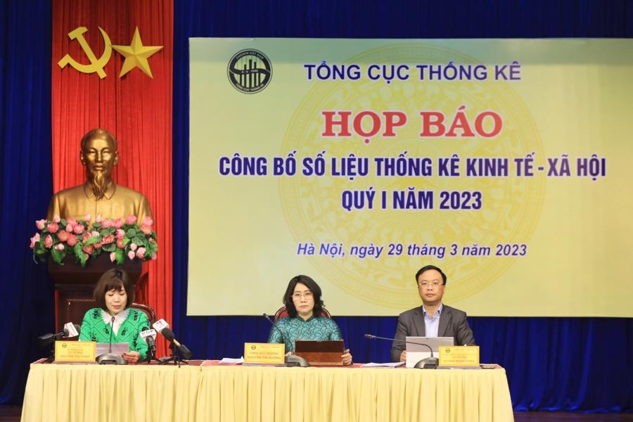 
Sáng 29/3, Tổng cục Thống kê công bố số liệu thống kê kinh tế - xã hội quý I/2023.&nbsp;
