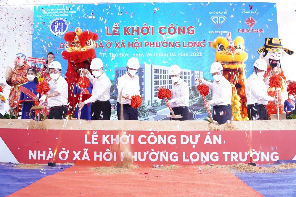 
Trong năm 2022, TP Hồ Chí Minh đã khởi công 5 dự án nhà ở xã hội.
