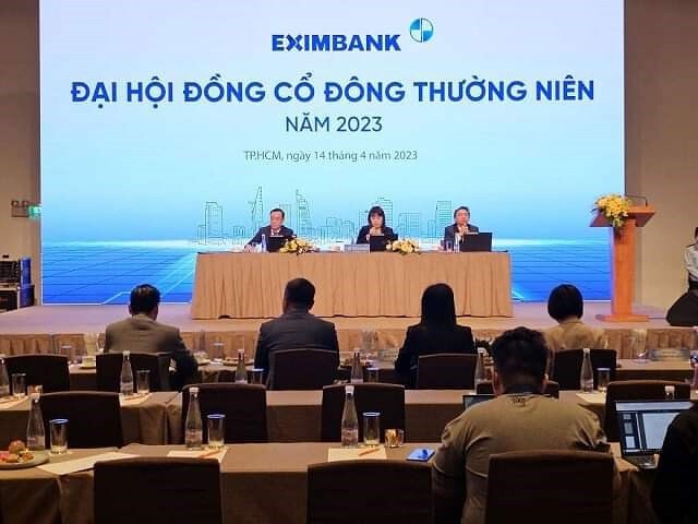 
Sáng 14/4 đã diễn ra Đại hội đồng cổ đông (ĐHĐCĐ) thường niên năm 2023 của Ngân hàng TMCP Xuất nhập khẩu Việt Nam (Eximbank, Mã chứng khoán: EIB)
