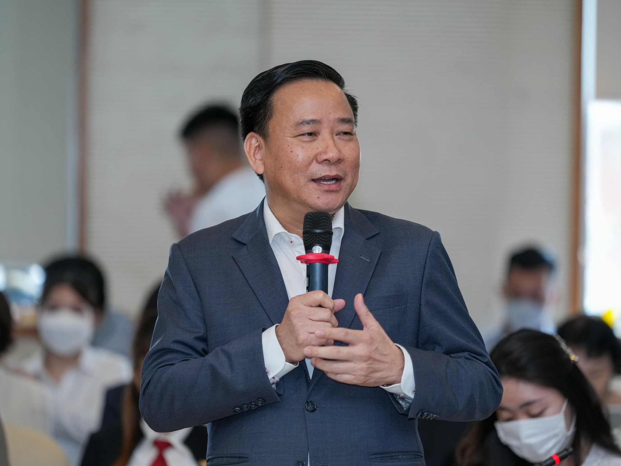 
Ông Trần Quốc Dũng - Phó Tổng giám đốc tập đoàn Hưng Thịnh.
