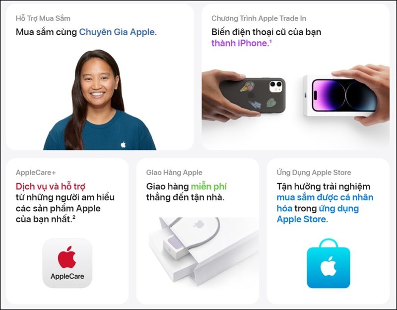 
Apple Store Online ra mắt với mục đích đem đến cho khách hàng Việt nhiều trải nghiệm mua sắm hơn
