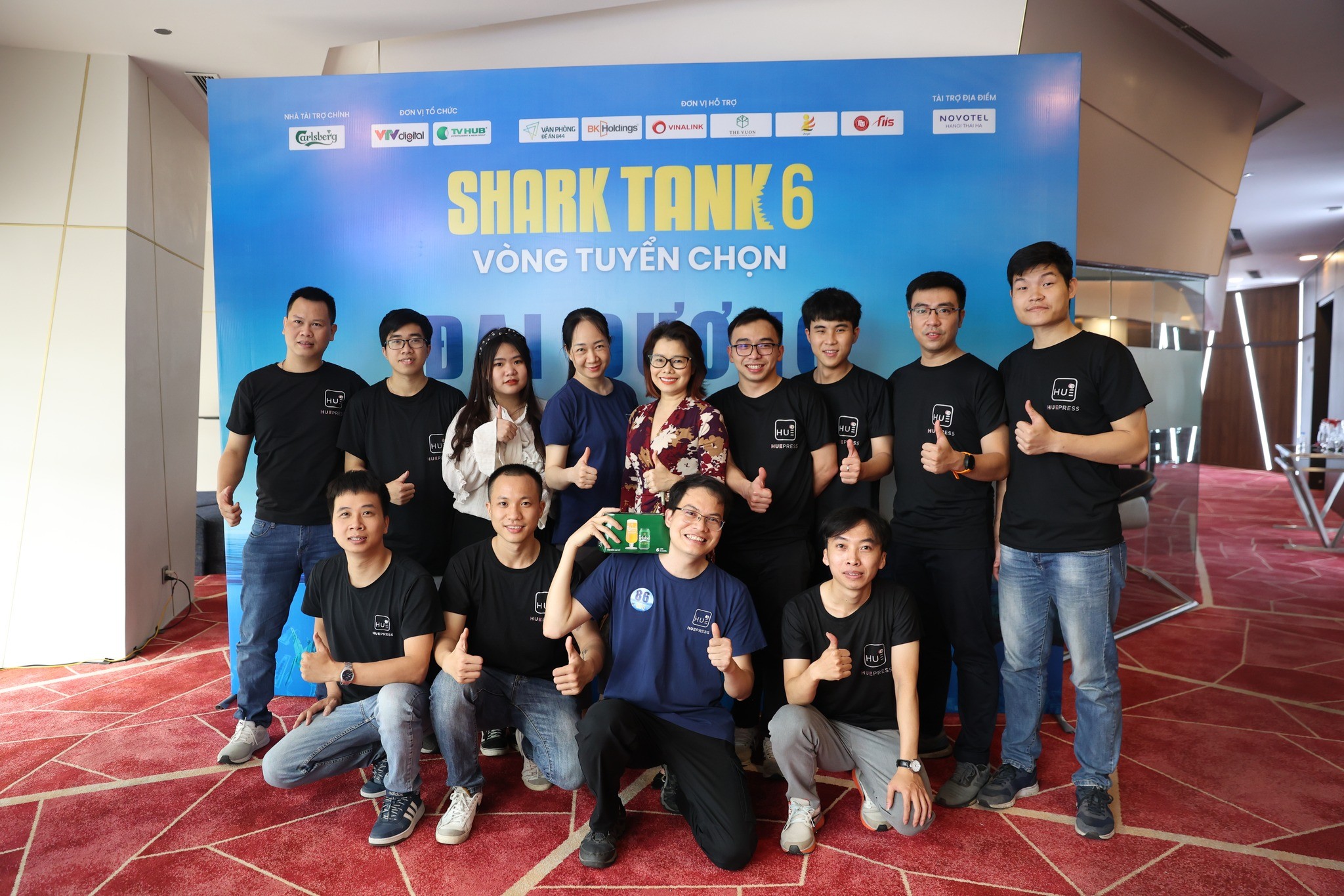 CEO Nguyễn Văn Tràng và các cộng sự gây ấn tượng trong vòng tuyển chọn của chương trình Thương vụ bạc tỷ (Shark Tank) mùa 6