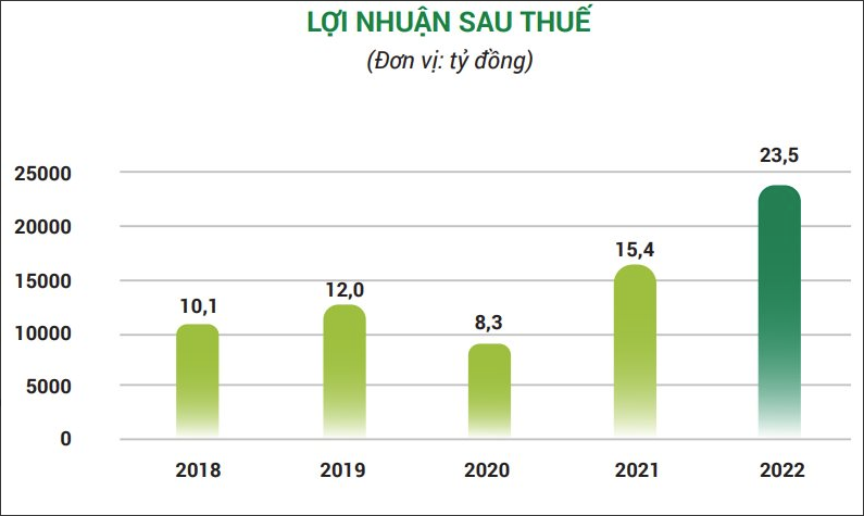 
Đáng chú ý, lãi sau thuế của công ty này trong năm 2022 lại khá “mỏng” sau khi đã khấu trừ đi các loại chi phí giá vốn, chi phí bán hàng cùng các loại chi phí khác…
