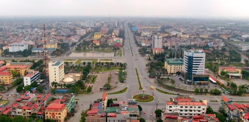 
Một góc trung tâm Thành phố Hưng Yên.

