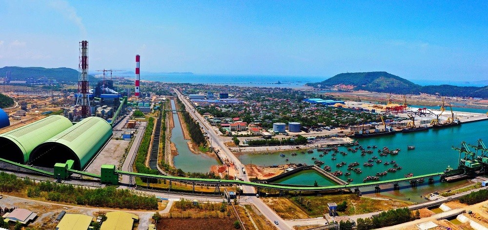 
Khu kinh tế Nghi Sơn tại tỉnh Thanh Hóa.
