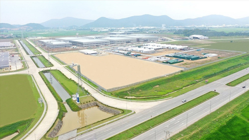 
Khu công nghiệp WHA Industrial Zone 1 tại Nghệ An, nơi Foxconn dự kiến đầu tư 100 triệu USD vào dự án sản xuất linh kiện điện tử.
