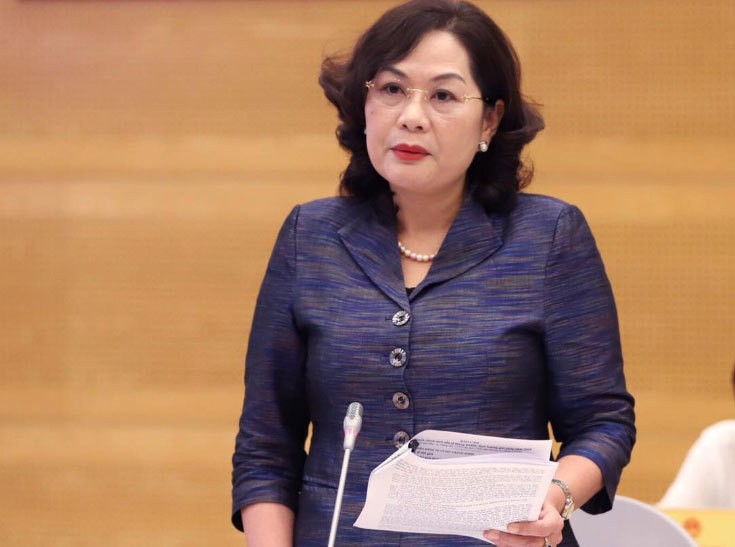 
Bà Nguyễn Thị Hồng, Thống đốc Ngân hàng Nhà nước Việt Nam
