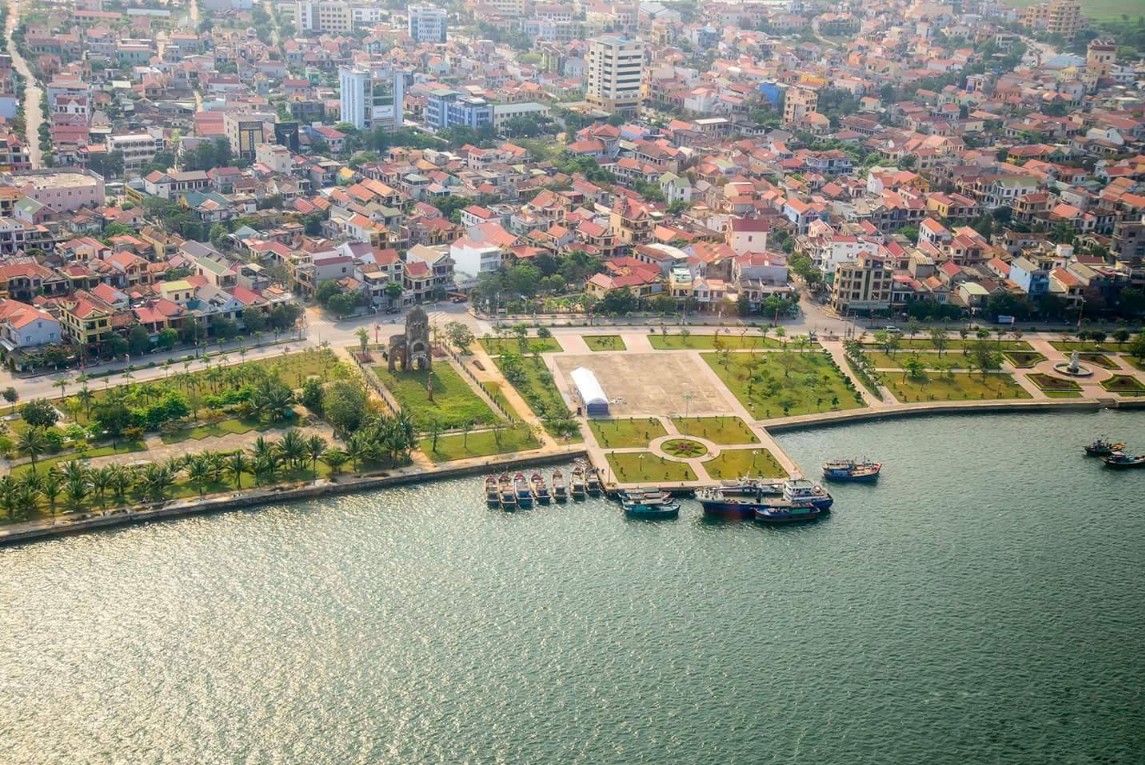 
Một góc Thành phố Đồng Hới, tỉnh Quảng Bình.
