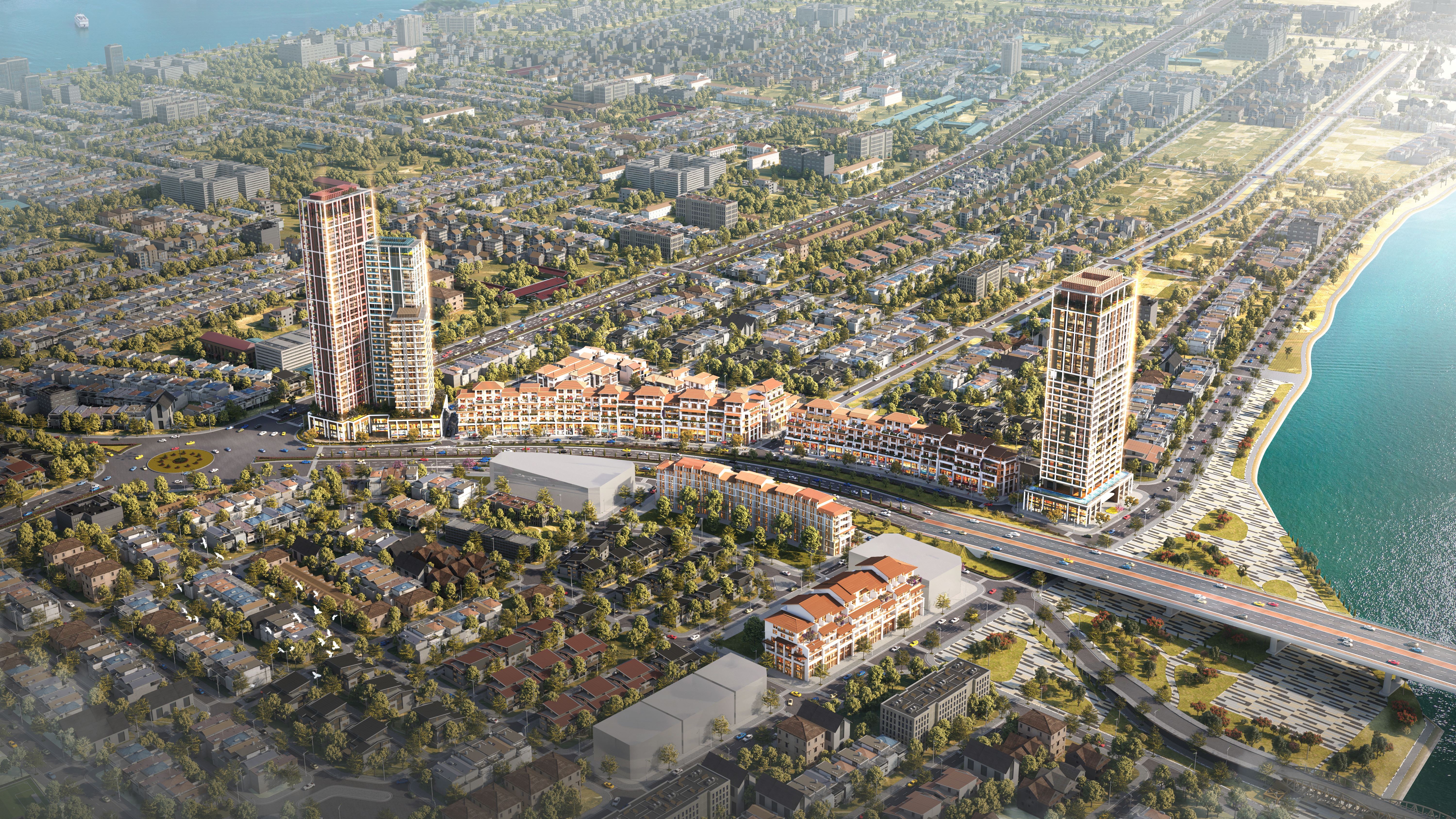 
Toàn cảnh dự án Sun Cosmo Residence Đà Nẵng
