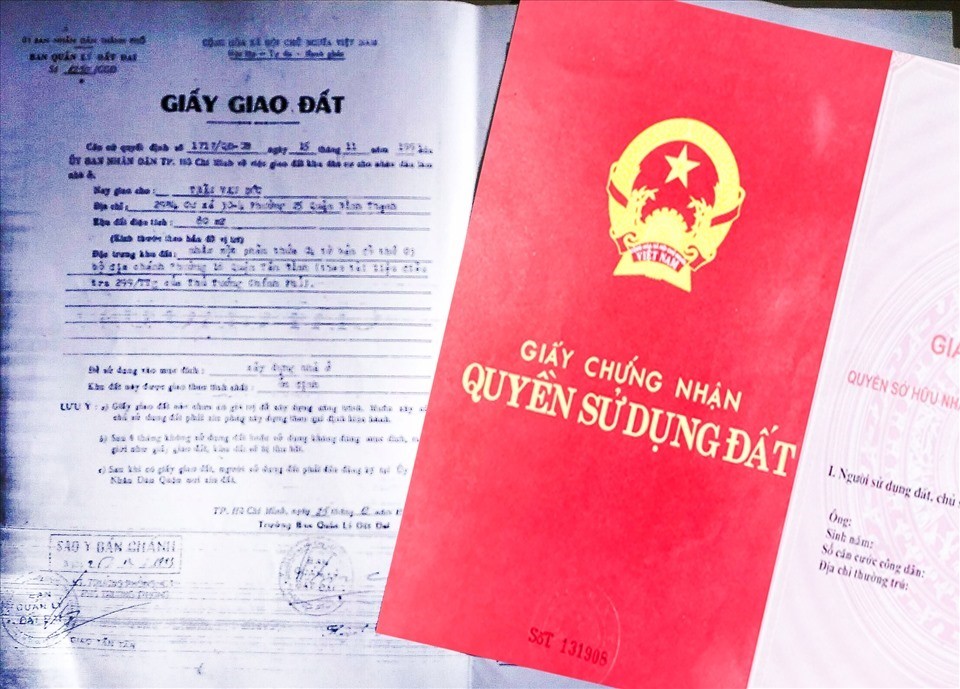 Giấy chứng nhận quyền sử dụng đất
