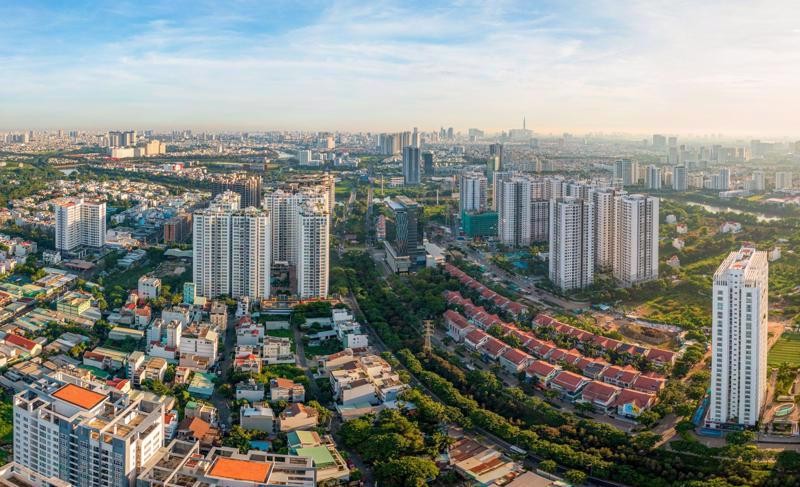 Theo báo cáo của CBRE cho thấy, từ quý 1/2021 ghi nhận tình trạng tăng giá đất đã lan rộng hơn nhiều